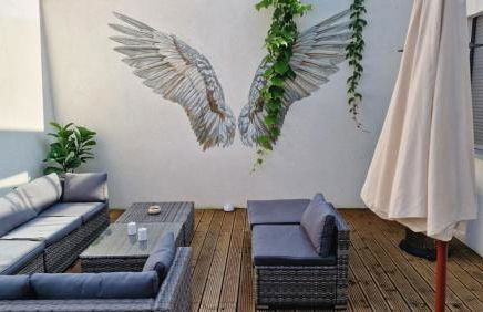 AUXBRG - 4 Zimmer, XL Wasserbett, 65 Zoll TV, XL Terrasse - Foto 10