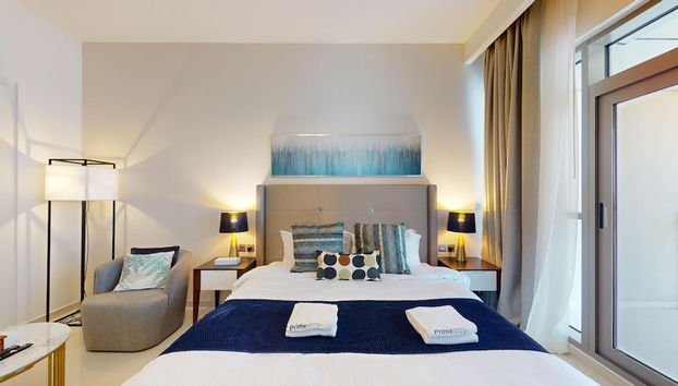 Primestay-elegant Studio in Business Bay - Foto 3, Habitación