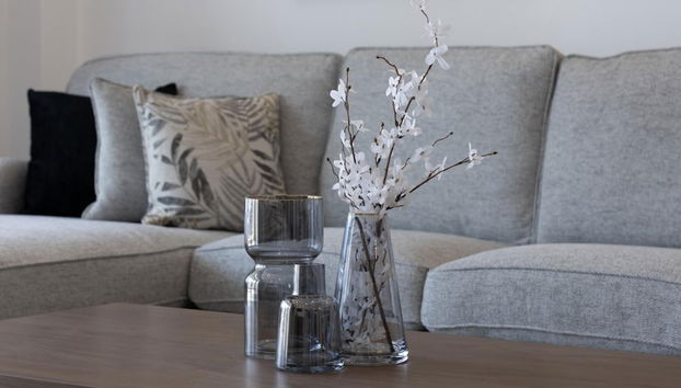 Luxe 1BR w Palm Skyline View Easy Mall Access - Foto 5, Habitación