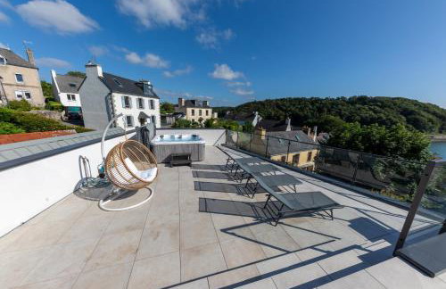 Maison vue mer avec SPA au Dourduff en mer - Foto 16