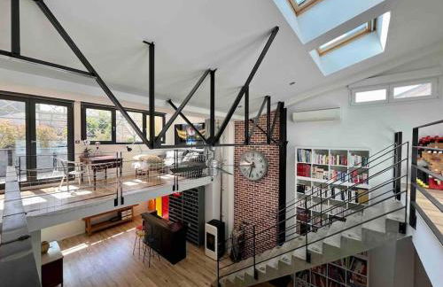 Rare ! LOFT Atypique Centre-Ville Parking Jardin - Foto 16