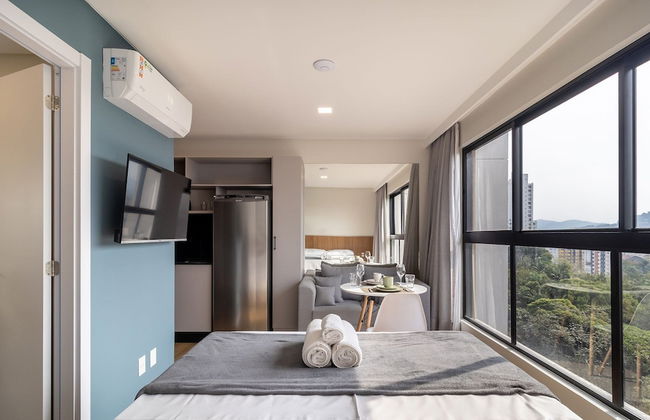 RUP Studios Equipados em Prédio Piscina - Foto 5