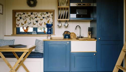 Shepherd's Hut- Hot Tub- Wellness Spa- Wood Burner - Foto 5