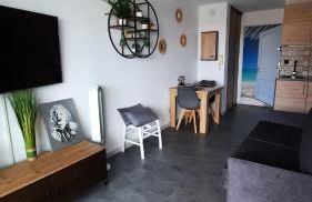 CHARMANT T2 VUE MARINA PLAGES A PIED - Foto 12