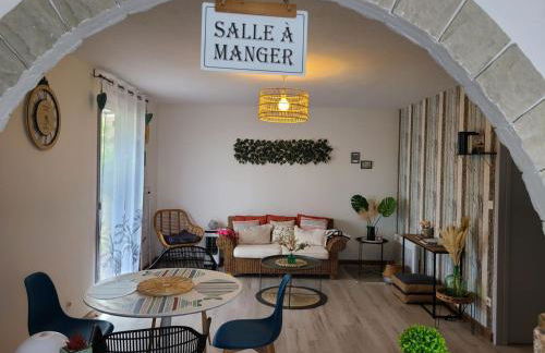 Maison campagne 4 pers, terrasse et jardin, proche sentiers et thermes. - FR-1-589-418 - Foto 3