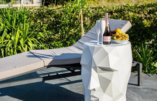 New LUXURY apartment with sea view and PRIVATE heated pool, 50m from the beach - Foto 22