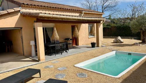 Maison au calme avec piscine Vallon Pont d'Arc - Foto 2, sunbed