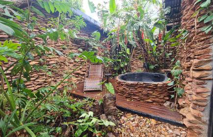 Casa jardim com ofurô - Chapada dos veadeiros - Foto 19