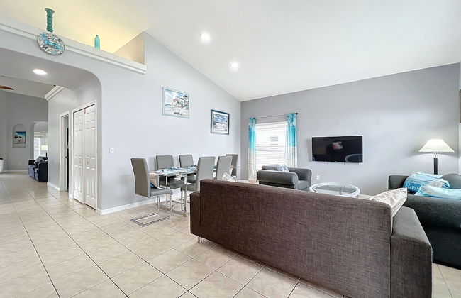 Beach Theme Vacation Pool Spa Home Mins to Disney - Foto 5