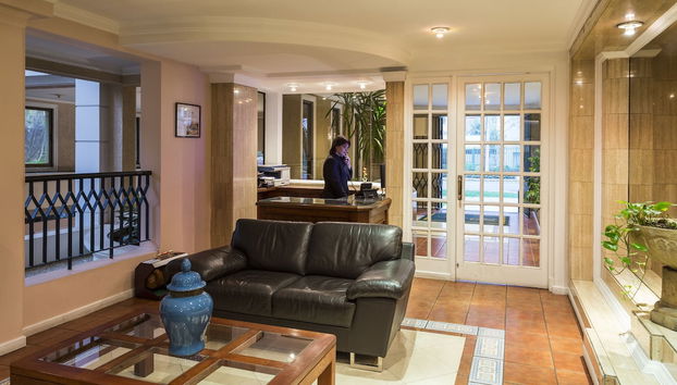 Zona de estar del vestíbulo