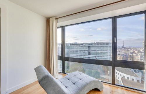 Paris luxury Apartment 75m2 with Eiffel Tower View, metro 1 min, parking - Foto 40
