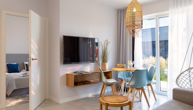 Apartment With a Pool, Attractions for Children - Foto 3, Wohnzimmer