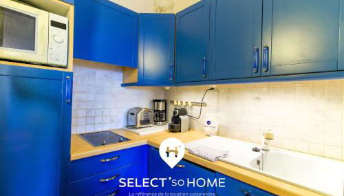 SELECT'SO HOME - Appartement Vue mer & Pieds dans l'eau - ESTEL-F - Foto 2, stove, dishwasher, toaster