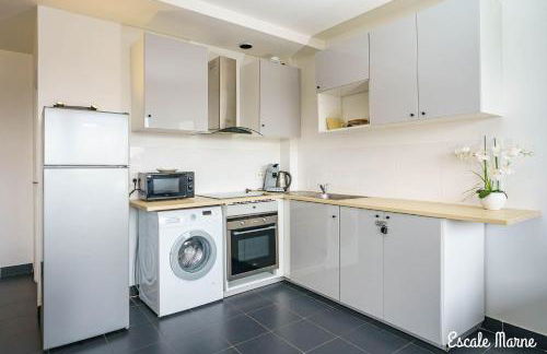 Zen Loft by Escale-Marne - M8 Tour Eiffel - AC - Climatisation - Parking Gratuit - 101 - Foto 4