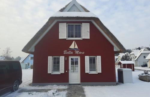 Modernes Reetdach-Ostseeferienhaus Bella Mare, Insel Usedom mit Sauna, Kamin & Sonnenterrasse - Foto 46