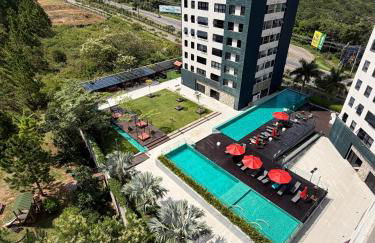 The Green Hill Apartamento na Praia Brava com Piscinas Playground e Academia - Foto 40