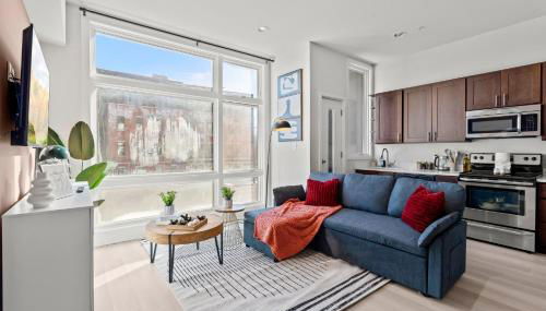 Modern 1BR Apartment Downtown Philly Near MET - Foto 3, stove, dishwasher, toaster, minibar