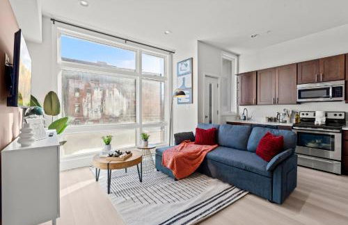 Modern 1BR Apartment Downtown Philly Near MET - Foto 3