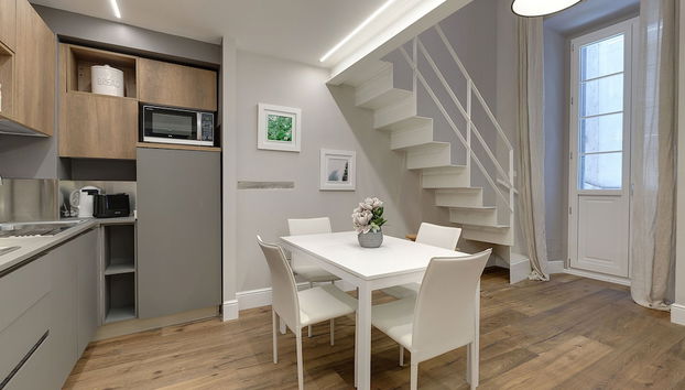 Essbereich im Zimmer