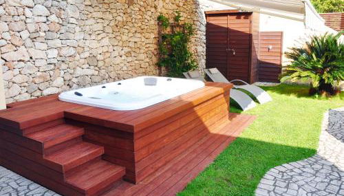 Una spettacolare vista mare - Casa con Jacuzzi - Foto 2, Garden, sunbed