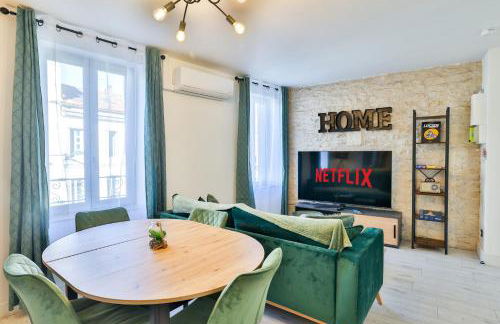 LE LUCIEN Eco-Appart'Hôtel - Angouleme - Centre - Wifi - Parking privé - Classé 4 étoiles - Foto 30