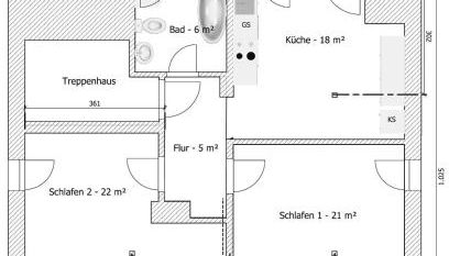 Ferienwohnung Pauline - Foto 2
