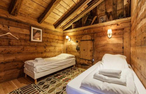 Lavancher - Chalet 400m2 Ferme 1803 renovee Sauna Billard - Foto 47