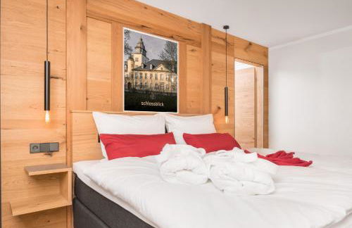 Ferienwohnung im Chaletstil Schlossblick 51 qm Wellness Fitness Sauna Bergrödelhof - Foto 19
