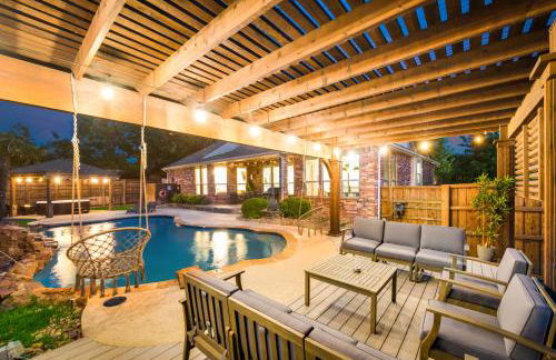 Pool house with hot tub and cinema - Foto 58