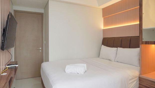 Modern Look And Homey 1Br At Gold Coast Apartment - Foto 3, Habitación