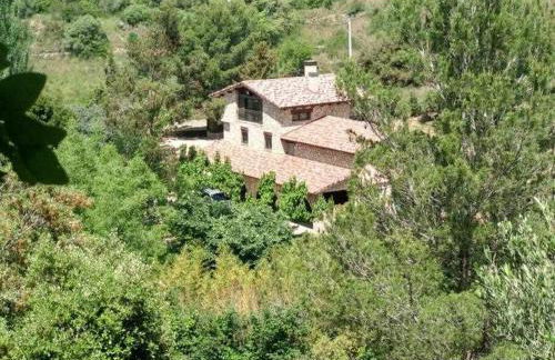 Masía de piedra con piscina - Foto 41