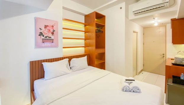 Good And Homey Studio At Tokyo Riverside Pik 2 Apartment - Photo 5, Chambre