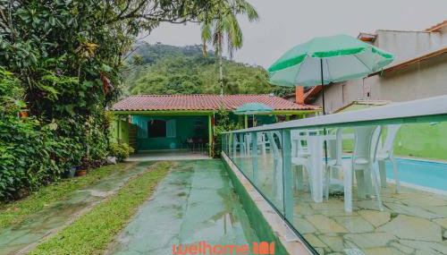 Casa em Ubatuba com piscina a 10 min da praia - Foto 4