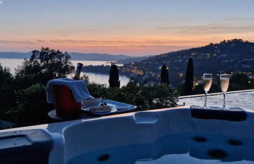 Splendide villa vue mer 180° à 500 m de la plage - Foto 28