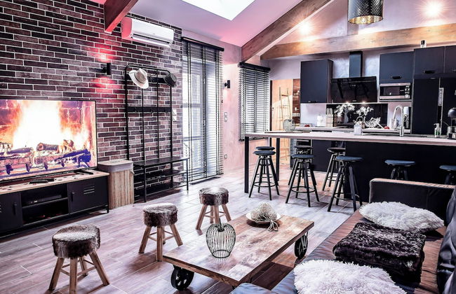 Appart Hotel GLAM88 Suites SPA et SAUNA - Photo 17