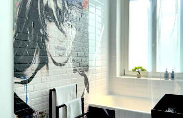 NewCityHome - Chemnitz - 2 Zi - Design Apartment Naomi - Kaßberg - Private Parking - Foto 12