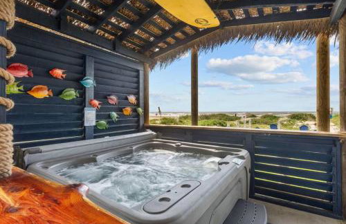 Beachfront oasis! Hot tub, gameroom, double deck!! - Foto 2