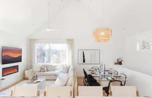 Heated Hydro Pool -Spa - Plunge - Luxe AVL Retreat - Foto 29