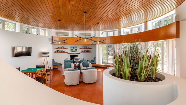 Sitzecke in der Lobby