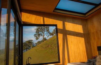 Cabana Tekoá - Teto de vidro e telão de cinema - Foto 4