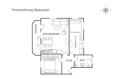 Ferienwohnungen Alpentraum - Alpenjuwel - Photo 12