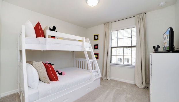 Townhome with Private Pool, BBQ & FREE Waterpark - Foto 5, Quarto