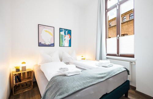 Apartments am Neuen Theater - Parkplatz nach Verfügbarkeit - Altstadt - Küche - Wifi - Powered by Ko-Living - Foto 21