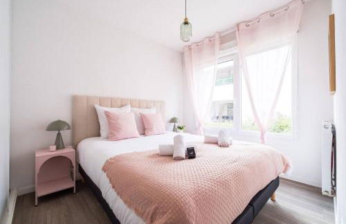 T3 urbain Toulouse 6 personnes avec terrasse - Foto 10