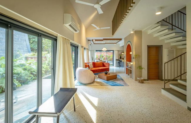 Villa Zaia - 10 Mins From Thalassa Vagator Beach - Foto 6