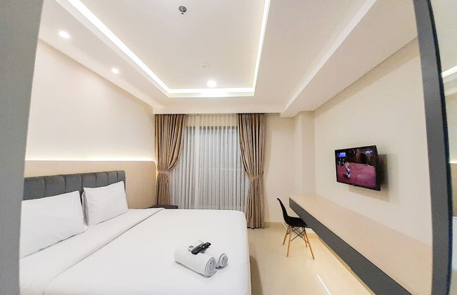 Modern Look And Comfortable Studio At Patraland Amarta Apartment - Foto 3
