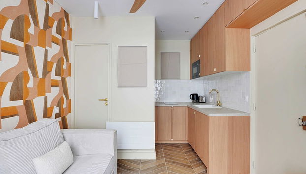 Cosy and Bright Studio - 2P- Near Sacre-coeur - Foto 5, Cocina privada