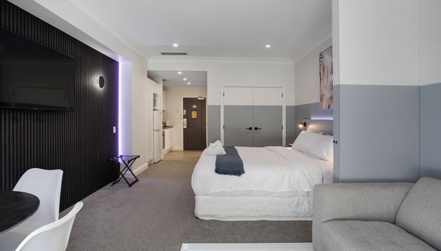 Tranquil Studio Oasis With Patio - Foto 5, Habitación