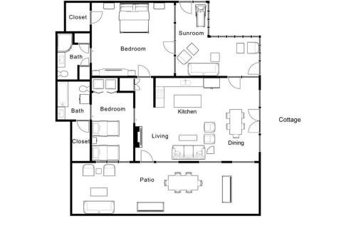 Shoreline Cottage - Direct Lake Access - Foto 29