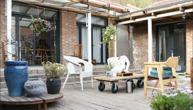 Zona de estar del vestíbulo